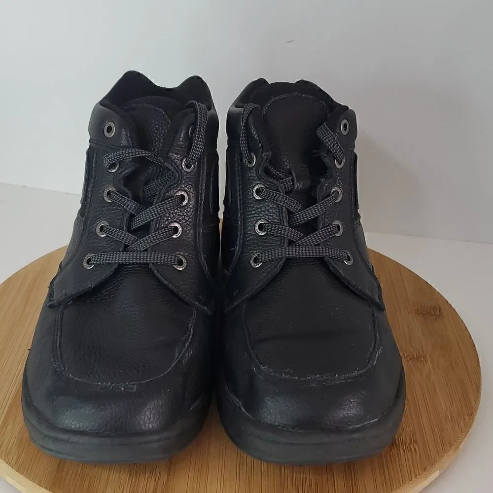 Orthofeet Highline Black Men's Comfort Boots Size 9